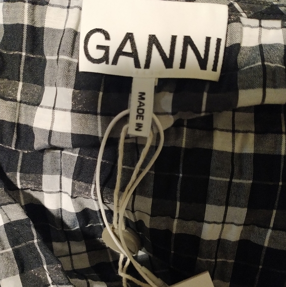 Ganni Checked Dress - Picture 7 of 11